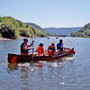 Kanufahren auf der Mosel